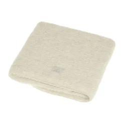 Nanami Ledikantdeken - Wool Relief - Beige