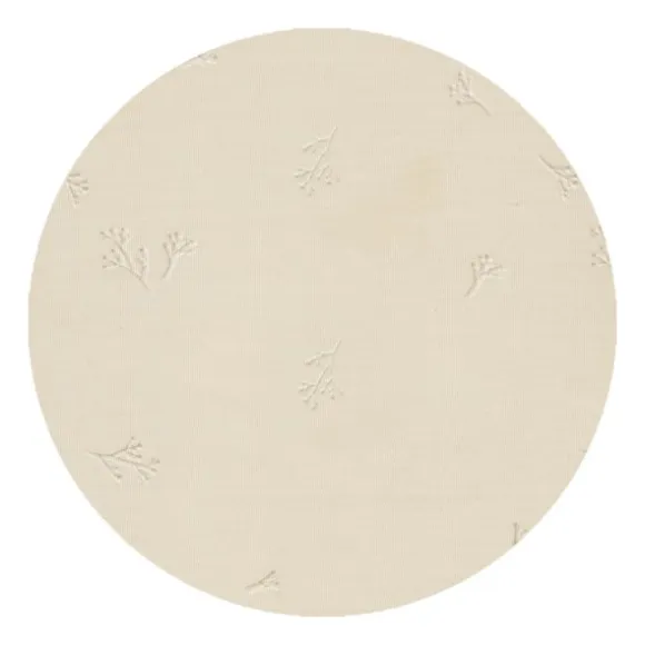 Nanami Speelmat Rond - Dried Flower - Naturel