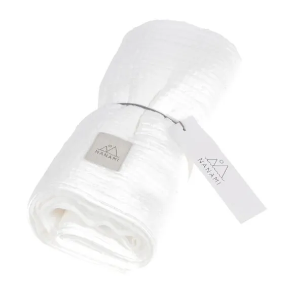 Nanami Woven Dot Swaddle - 100 x 135 cm - Off White