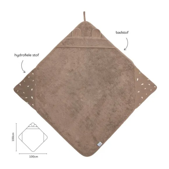 Nifty 2-In-1 Badcape - Sand