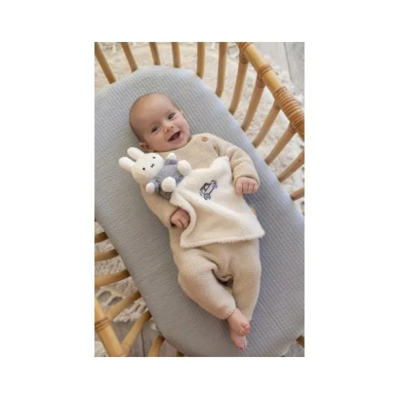 Nijntje Fluffy Knuffeldoekje - Blue