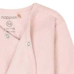 Noppies Narellan Lange Mouwen Romper - Rose Smoke - Mt. 62