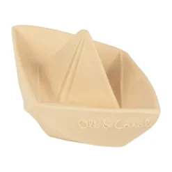 Oli & Carol Bad- en Bijtspeeltje Origami Boot - Mint