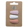 Ootje kadootje Spring Haarclip - Dusty Roze / Ivoor/ Clay – 3 Stuks