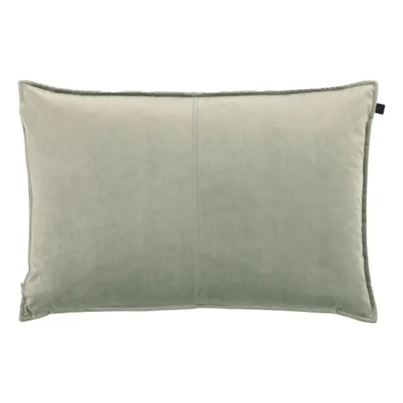 Overseas Middlestitch Kussen – 40 x 60 cm - Velours – Olive