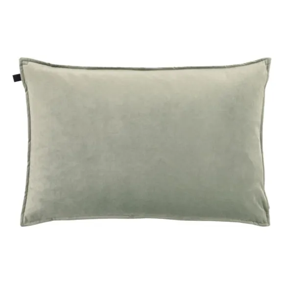 Overseas Middlestitch Kussen – 40 x 60 cm - Velours – Olive