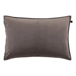 Overseas Middlestitch Kussen – 40 x 60 cm - Velours – Olive