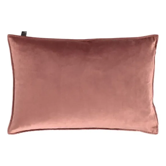 Overseas Middlestitch Kussen – 40 x 60 cm - Velours – Olive