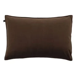 Overseas Middlestitch Kussen – 40 x 60 cm - Velours – Olive