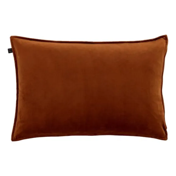 Overseas Middlestitch Kussen – 40 x 60 cm - Velours – Olive