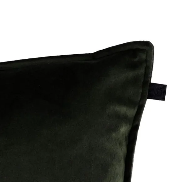 Overseas Middlestitch Kussen - 60 x 60 cm– Velours – Beige