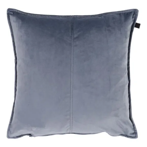 Overseas Middlestitch Kussen - 60 x 60 cm– Velours – Beige