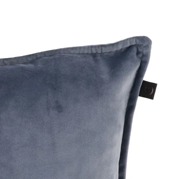 Overseas Middlestitch Kussen - 60 x 60 cm– Velours – Beige