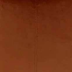 Overseas Middlestitch Kussen - 60 x 60 cm– Velours – Beige