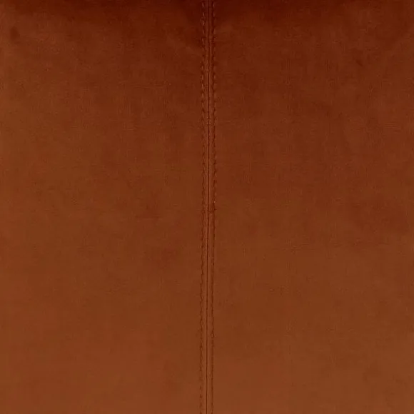 Overseas Middlestitch Kussen - 60 x 60 cm– Velours – Beige