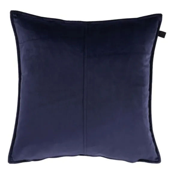 Overseas Middlestitch Kussen - 60 x 60 cm– Velours – Beige