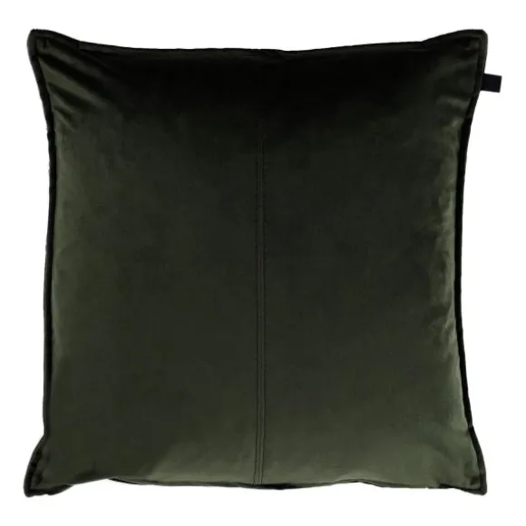 Overseas Middlestitch Kussen - 60 x 60 cm– Velours – Beige