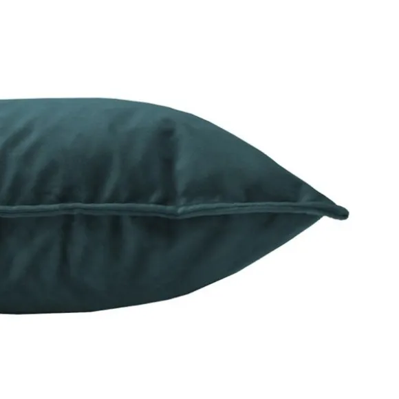 Overseas Middlestitch Velours Kussen Olive 45 x 45 cm