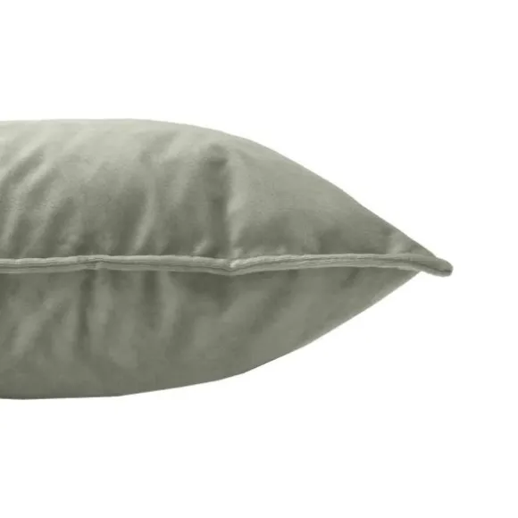 Overseas Middlestitch Velours Kussen Olive 45 x 45 cm