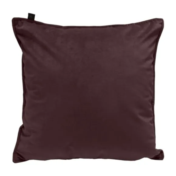 Overseas Middlestitch Velours Kussen Olive 45 x 45 cm