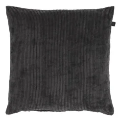 Overseas Rib Kussen - 45 x 45 cm - Smoke