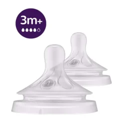 Philips Avent Natural Flesspeen - 3+ Mnd - T4