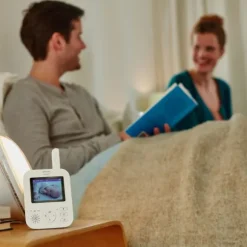 Philips Avent Video Babyfoon - Premium - Slate Grey - Met Reistas