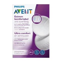 Philips Avent Wegwerp Zoogkompressen - 24 Stuks
