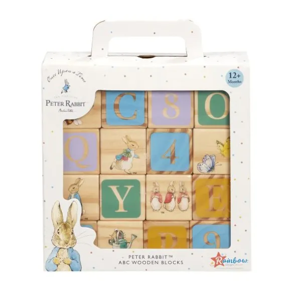 Pieter Konijn Houten ABC Blokken - 12+ maanden
