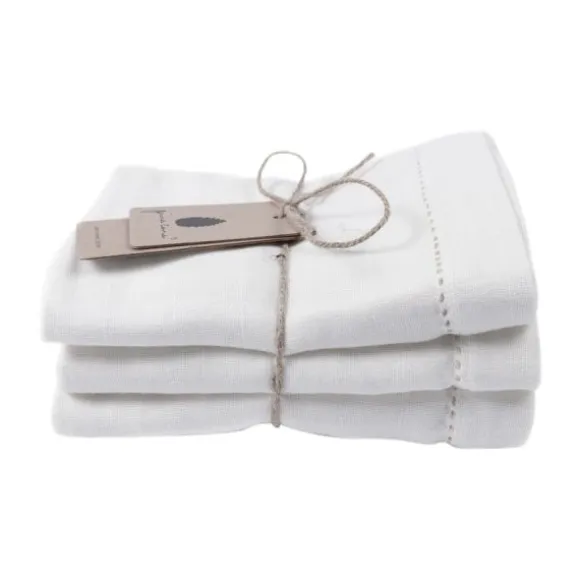 Pine Cone Edith Hydrofiele Doeken - 3 Stuks - 70 x 70 cm - Natura Dot