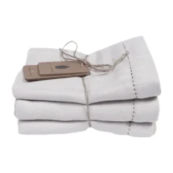 Pine Cone Edith Hydrofiele Doeken - 3 Stuks - 70 x 70 cm - Natura Dot