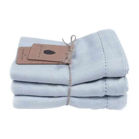 Pine Cone Edith Hydrofiele Doeken - 3 Stuks - 70 x 70 cm - Natura Dot