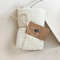 Pine Cone Kadera 4-Lagen Hydrofiele Doeken - 2 Stuks - 60 x 60 cm - Cream