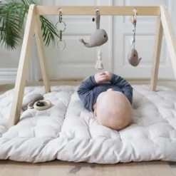 Pine Cone Play Mat - Kapok Vulling - Mushroom