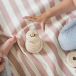 Play & Go Stripes Speelzak Pink