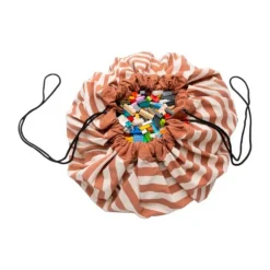 Play & Go Stripes Speelzak Brown