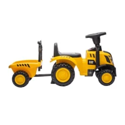 Puck CAT Tractor Loopauto met Aanhanger