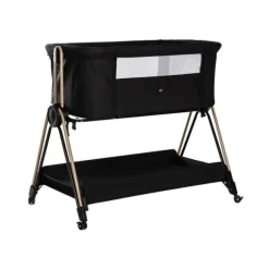 Puck Claire Co-Sleeper - Zwart / Goud