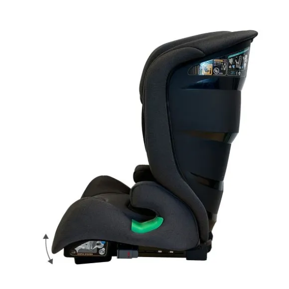 Puck Enzo Autostoel - Donker Grijs