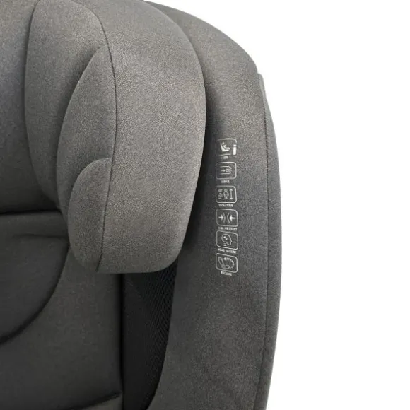 Puck Enzo Autostoel - Donker Grijs