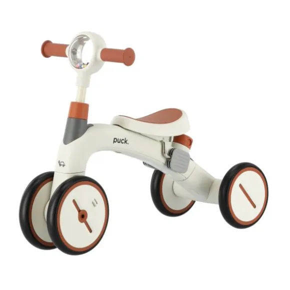 Puck 3-In-1 Driewieler - Wit/Bruin