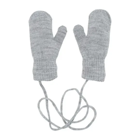 Puck Knit Pompom Muts - Woolwhite