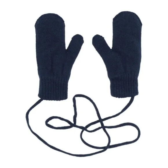 Puck Knit Wanten - Navy