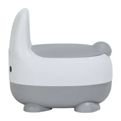 Puck Konijn Potje Wit / Grijs