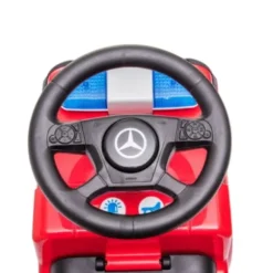 Puck Loopauto - Mercedes Brandweerauto - Rood