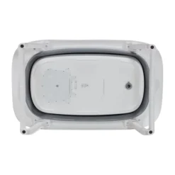 Puck Opvouwbaar Bad M Wit / Grijs