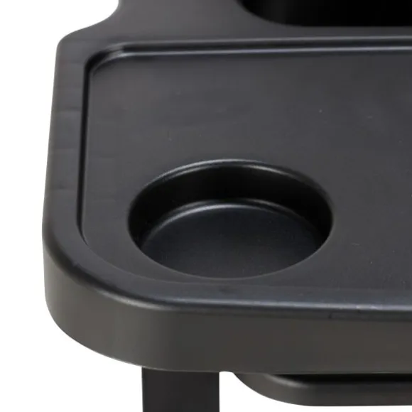 Puck Plain Kinderstoel Zwart