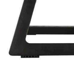 Puck Plain Kinderstoel Zwart