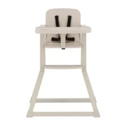 Puck Plain Kinderstoel Zwart