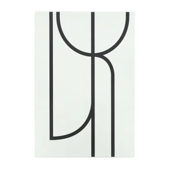 Puck Playmat Lines - Green Sandy